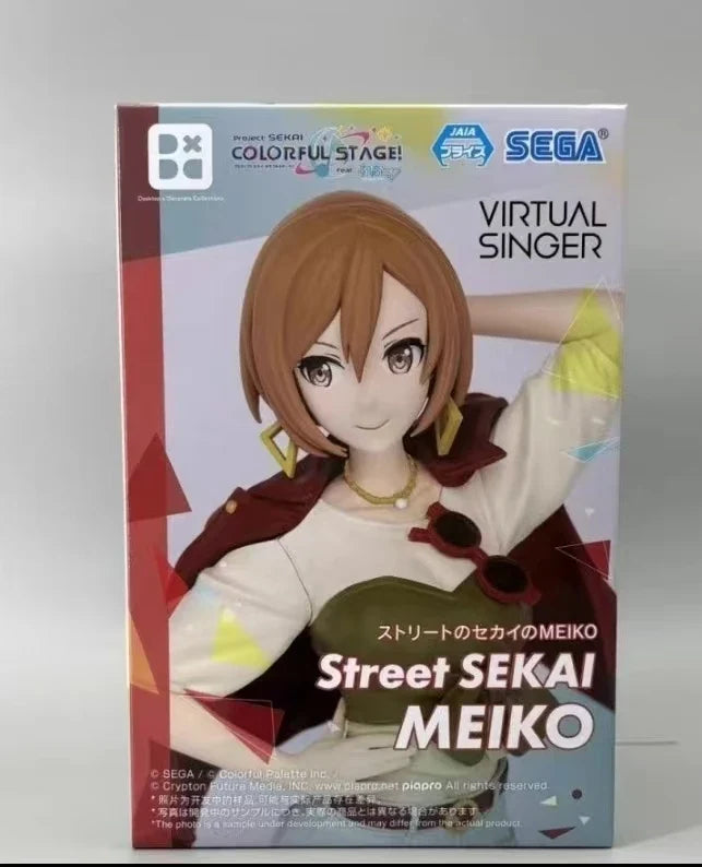Genuine Sega Hatsune Miku: Colorful Stage! DDC Meiko Kaito Megurine Luka Kagamine Len Kagamine Rin Original Anime Figure Model
