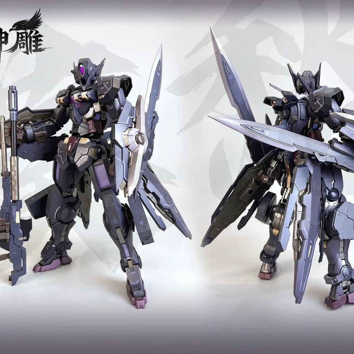 KO MB Astraea TYPE-X FINSTERNIS Fighter Action Figure 00 Anime Figure 1/100 Scale Alloy Finished Product Decoration Bithday Gift