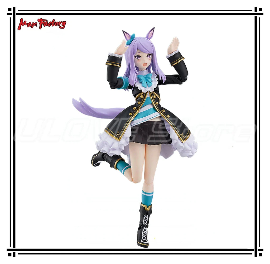 Original Max Factory Figma#572 PrettyDerby Mejiro McQueen Action Figures Models Collection