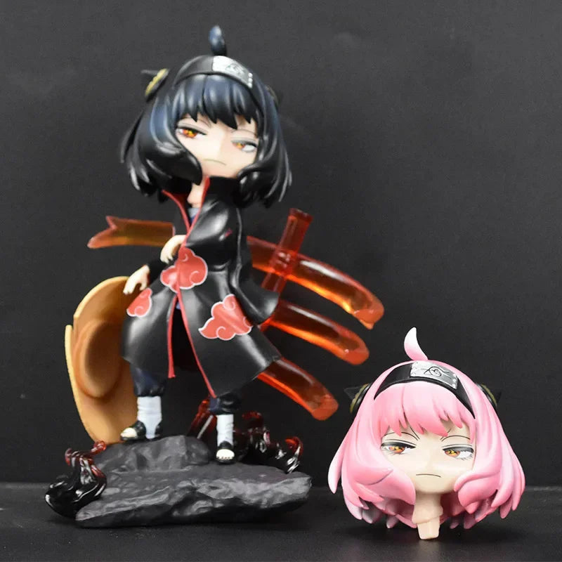 15cm Anime LF Jiraiya Figurine Naruto Action Figure Pain Uzumaki GK Jiraiya Figure Itachi Uchiha Sasuke Toys Anya Forger Statue