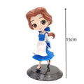 HOT 20+ Style Princess Q Posket Princess Snow Elsa & Anna clown PVC Anime Dolls Figures Collectible Model Kid Toys Gift