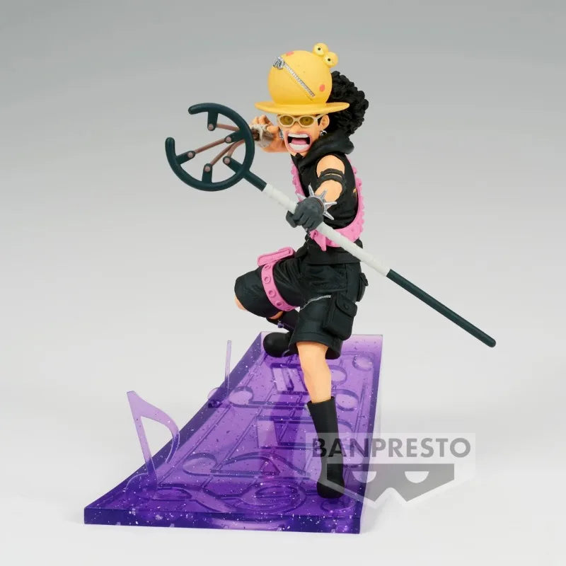 Bandai Original Anime One Piece FILM RED SENKOUZEKKEI Usopp Yasopp Action Figure Hobby Collection Model Toys Kids Gift