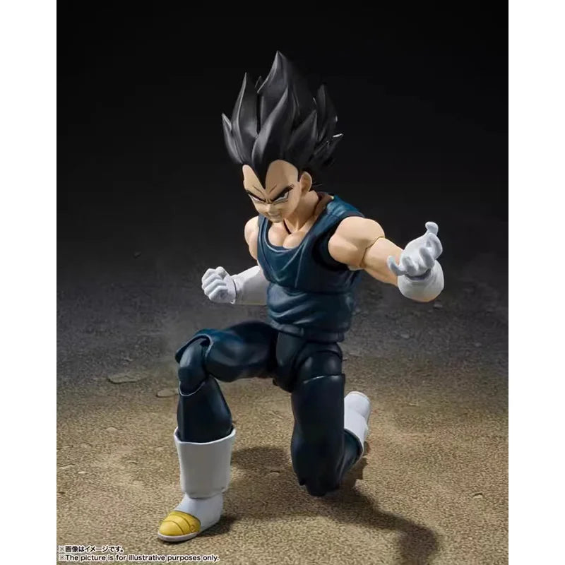 100% In Stock Original Bandai S.H. Figuarts SHF Dragon Ball Vegeta Super Hero Anime Action Collection Figures Model Toys Gifts