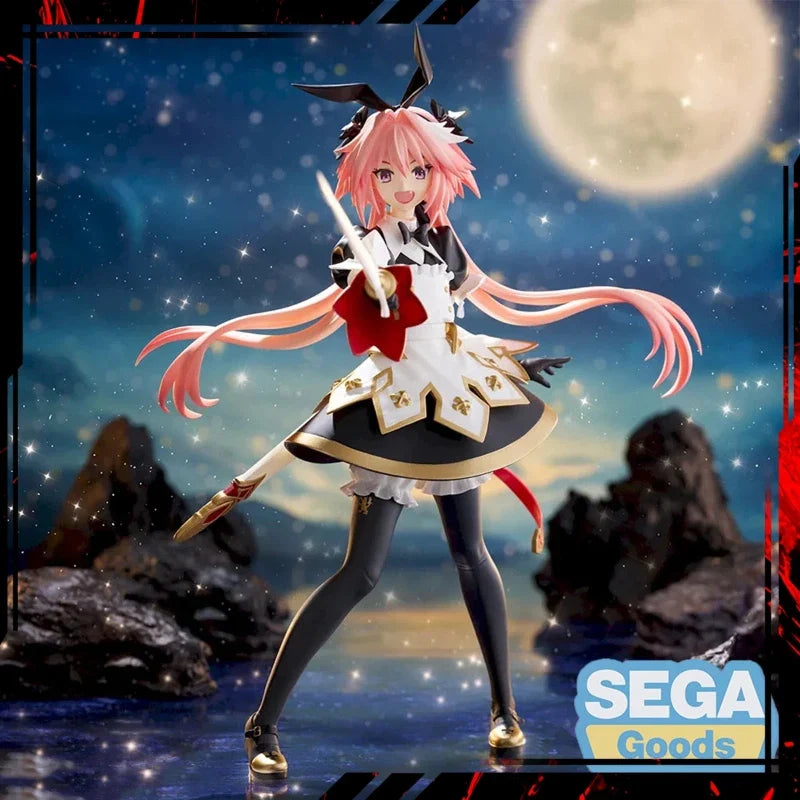New Sega Original Desktop Model Anime Figures Dolls Collection Toys Astolfo Swordman Figurizm Alpha Fate/Grand Order Astolfo Toy