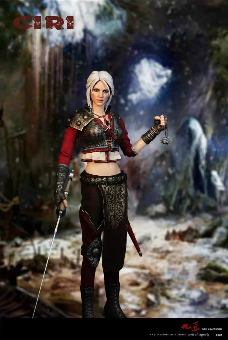 Nine Craftsmen J-002 1/6 weibliche Soldatin CIRI Rüstungsversion Modell Spielzeug komplettes Set 12'' Actionfiguren auf Lager