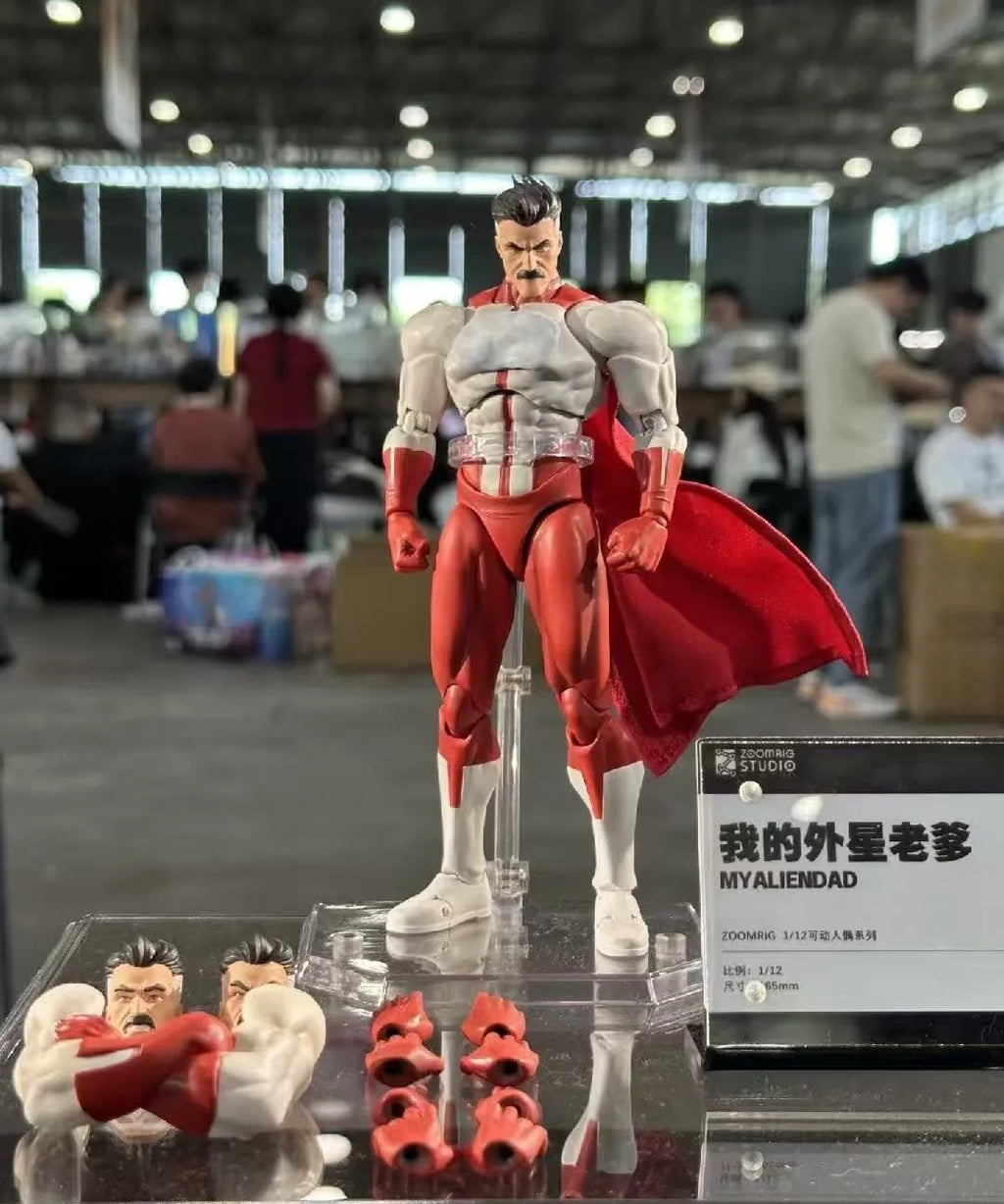 NEW PRE ZOOMRIG Studio ZR-001 TN-001 Action Figures 1/12 Invincible Boy Omni Man MYALIENDAD Collection Model Figurine Gifts Toys