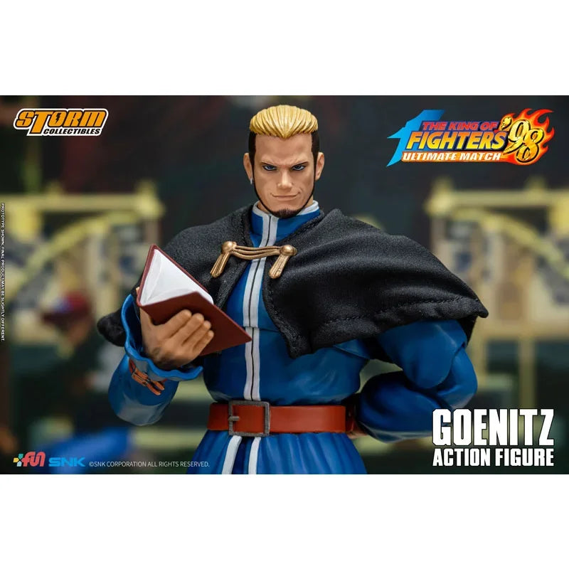 Original Storm Toys ST The King of Fighters 98 Ultimate Match Goenitz In Stock Anime Collection Figures Model Toys