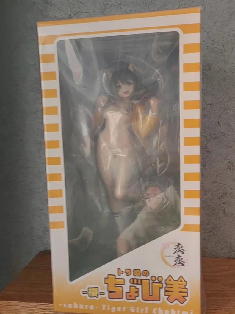Koikoi -Sakura- Original „Tiger Girl Mimei“ – Soft-Touch Paint Figur, modisches Sammlerstück (Neuware, auf Lager)