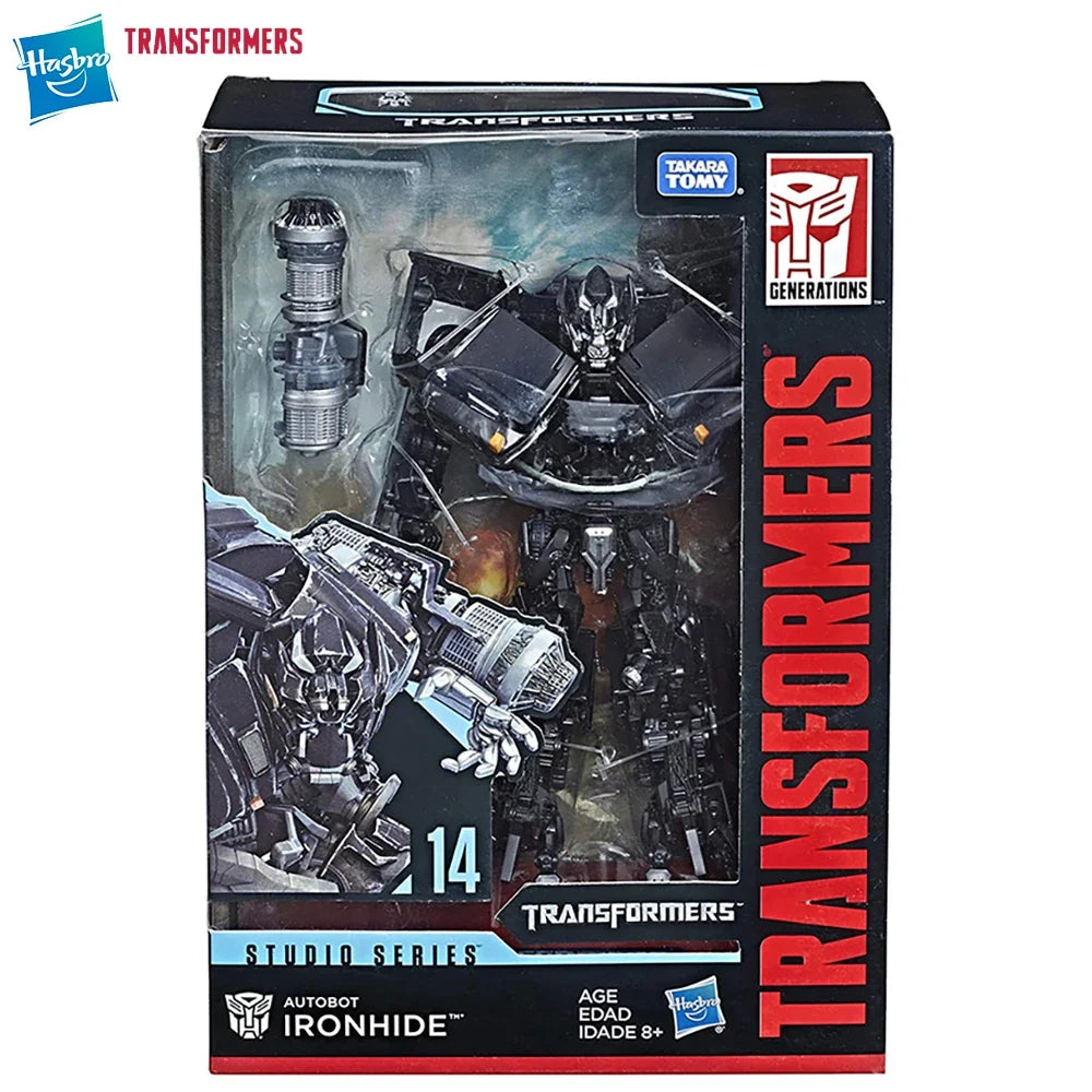[In-Stock] Hasbro Transformers Studio Series SS14 Ironhide 16.5cm Voyager Class Collectible Action Movie Figure Model Toy Gifts