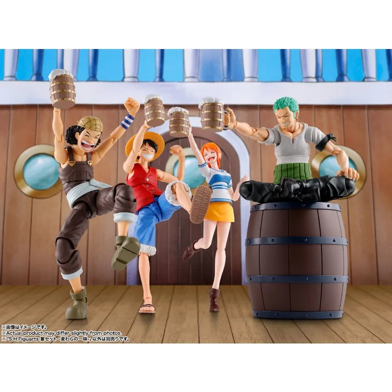 Bandai S.H.Figuarts SHF One Piece Usopp Romance Dawn Anime Action Figure Model Toys