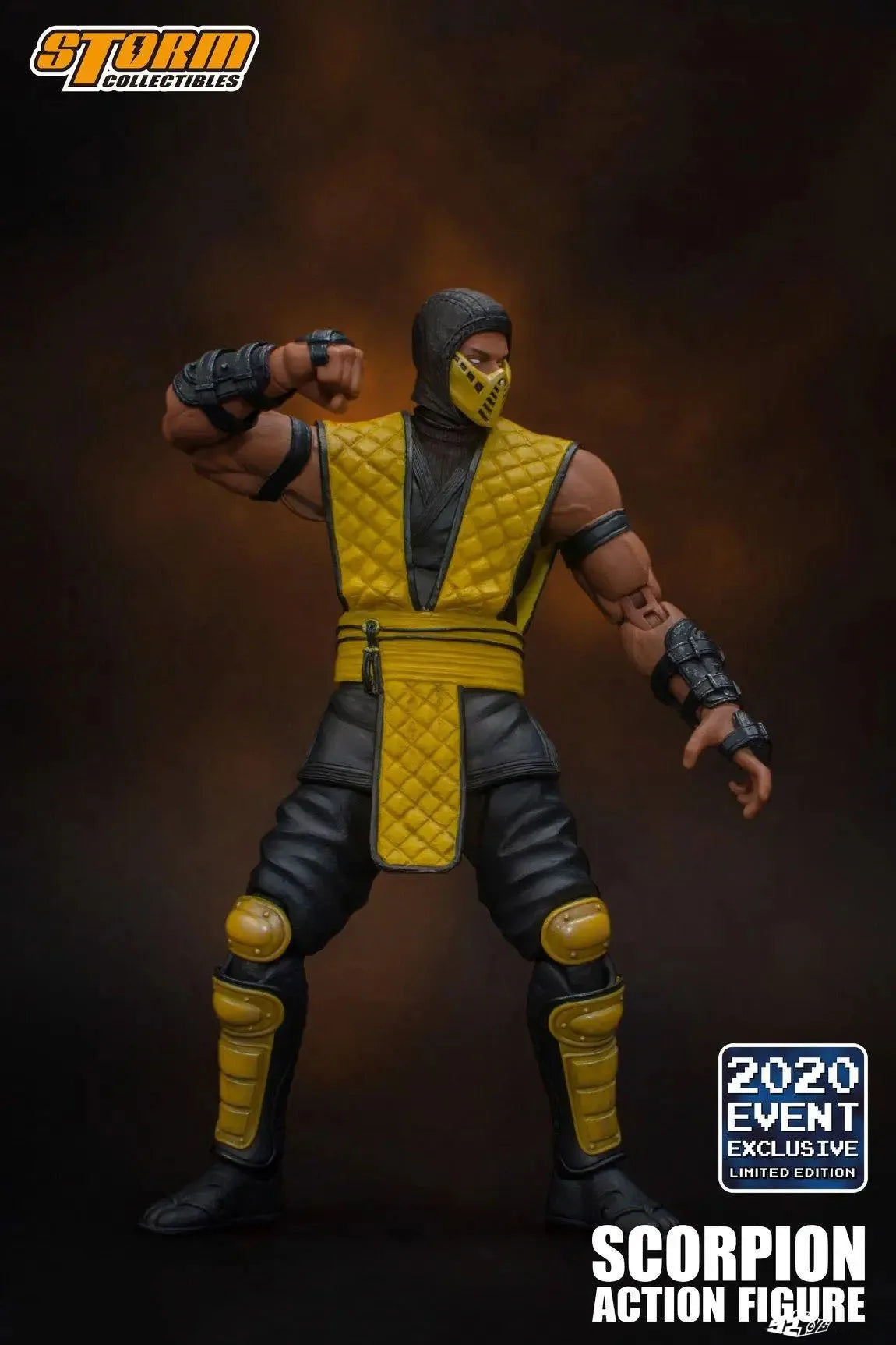 Original Genuine Storm Toys 1/12 Scorpion Skull Flaming Head 2020 Soldier Model Full Set 6'' Action Figure In Stock