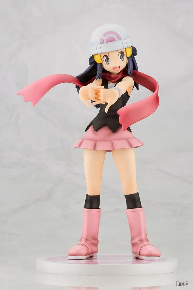 【FS】 Original Kotobukiya ARTFX J Pokémon Xiaoguang and Pogaman Anime Doll Figures Models Toys Gifts