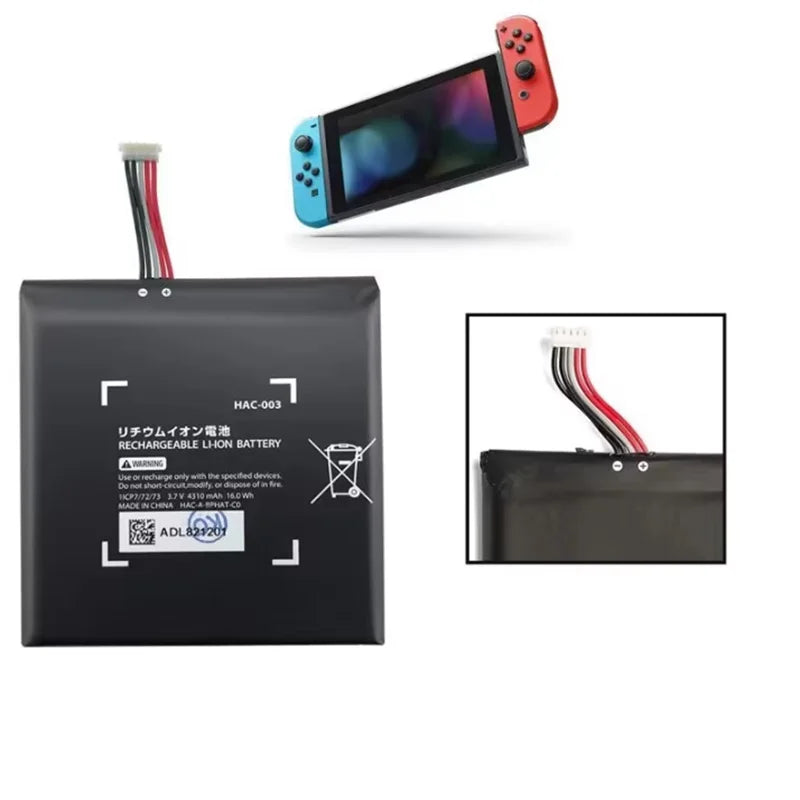 New Genuine HAC-003 HAC003 Rechargeable Battery For HAC 003 NS Switch Game Console HAC-001 4310mAh Batteries