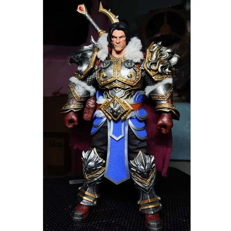 In Stock Third Party Custom Made 1/12 scale GDTOYS X BROTOYS World of Warcraft Varian Wrynn Action Figure Model Toys Gifts