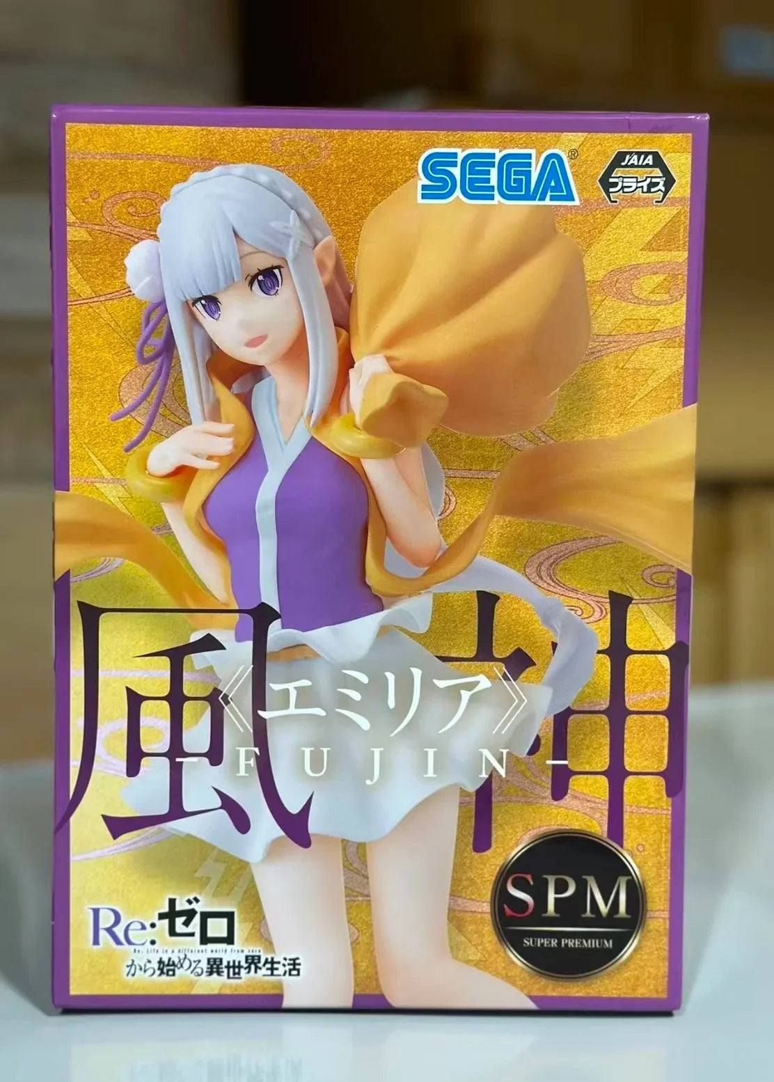 In Stock Original Super Premium Re: ZERO - Starting Life in Another World - 2nd Season Emilia Fujin Model Toys Gifts Collection