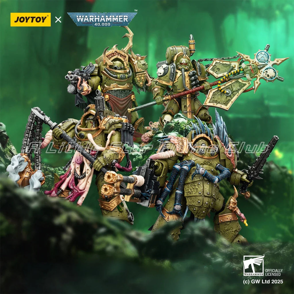 【Pre Sale】JOYTOY 1/18 Action Figure Warhammer 40000 Death Guard Team Model Toy