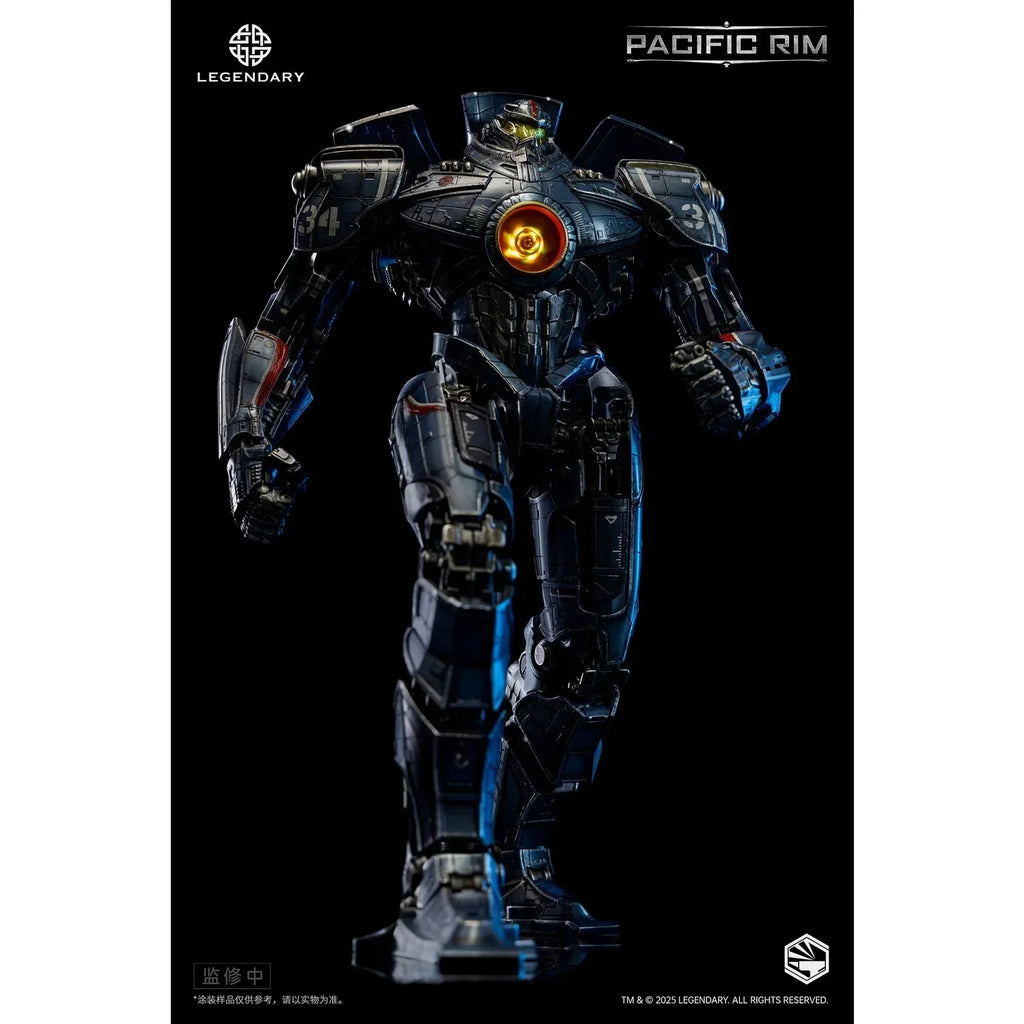InfinityStudio Heavymecha Pacific Rim Gipsy Danger 12.5-inch 32cm Alloy Action Figures Toy Gift Collection