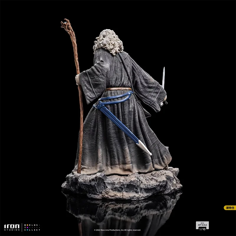 Original IRON STUDIOS 1/10 WBLOR70222-10 Gandalf Collectible Statue Ornaments Figure Model Toys7.8 inches