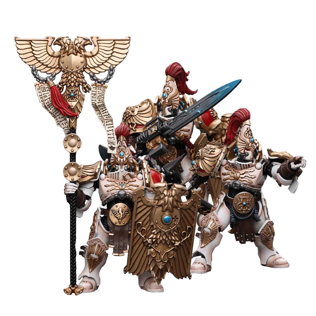 In Stock Joytoy 1/18 Warhammer 40k Action Figure Adeptus Custodes Solar Watch Vexilus Praetor Model Toy Gift Children'S Toy Gift