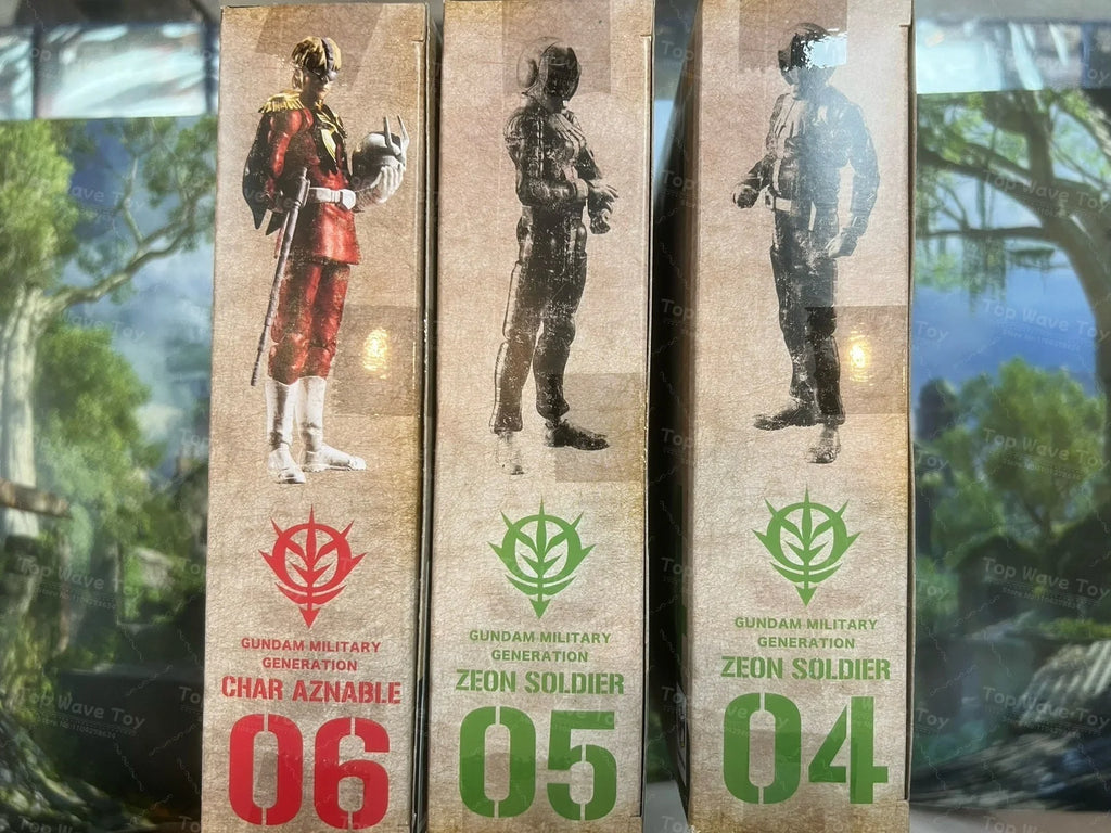 NEW STOCK ORIGINAL MOBILE SUIT MODEL MEGAHOUSE MH GMG MILITARY GENERATION ZEON SOLDIER ANIME MODEL ACTION FIGURES CHRISTMAS GIFT