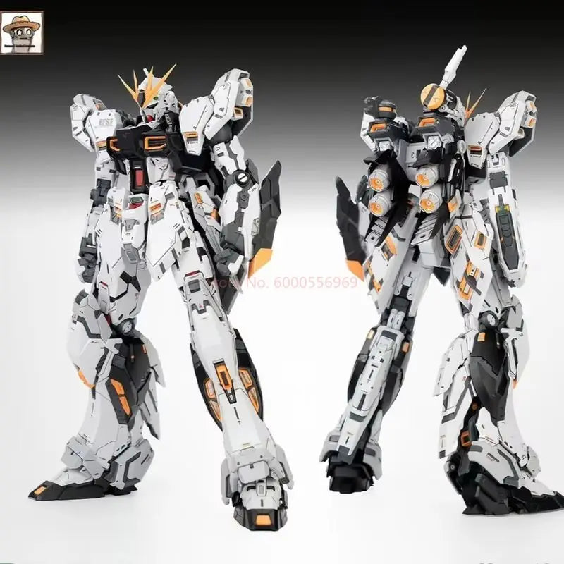 【IN STOCK】NCZZW Model RX-93 Nu Fighter Action Figure CMM GK Style 1/100 Scale Assembly Model Kit 24cm UC Anime Figures Toy Gift