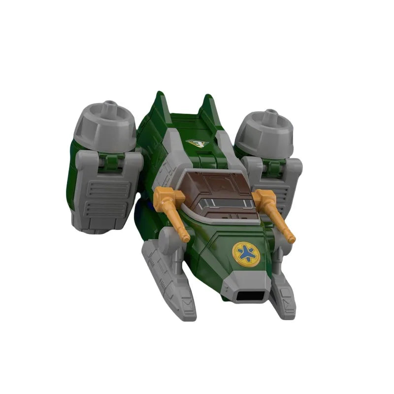 Bandai Genuine Shokugan SMP Rescue Rangers GoGoFive Victory Robot Anime Action Figure Assembly Model Toys Christmas Gift for Kid