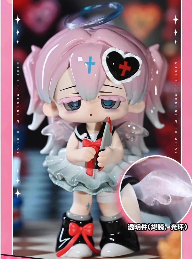 Missy Sweet Mourning Lolita Series  Cute Action Figure Toys Kawaii Anime Figures  Dolls Toy Gift