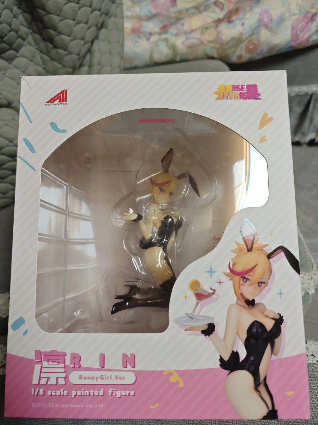 Original Genuine APEX-TOYS Muse Dash Rin Marija 1/8 17cm Products of Toy Models of Surrounding Figures and Beauties