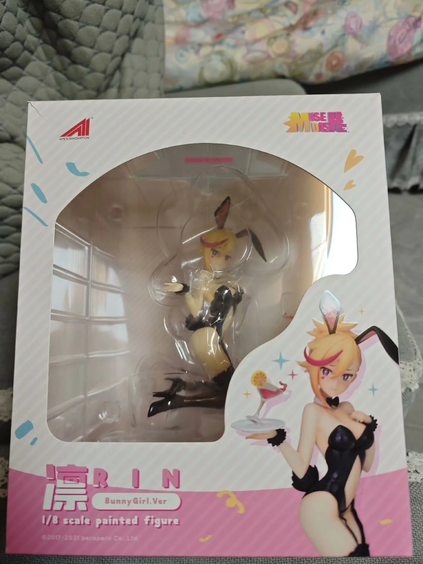 Original Genuine APEX-TOYS Muse Dash Rin Marija 1/8 17cm Products of Toy Models of Surrounding Figures and Beauties