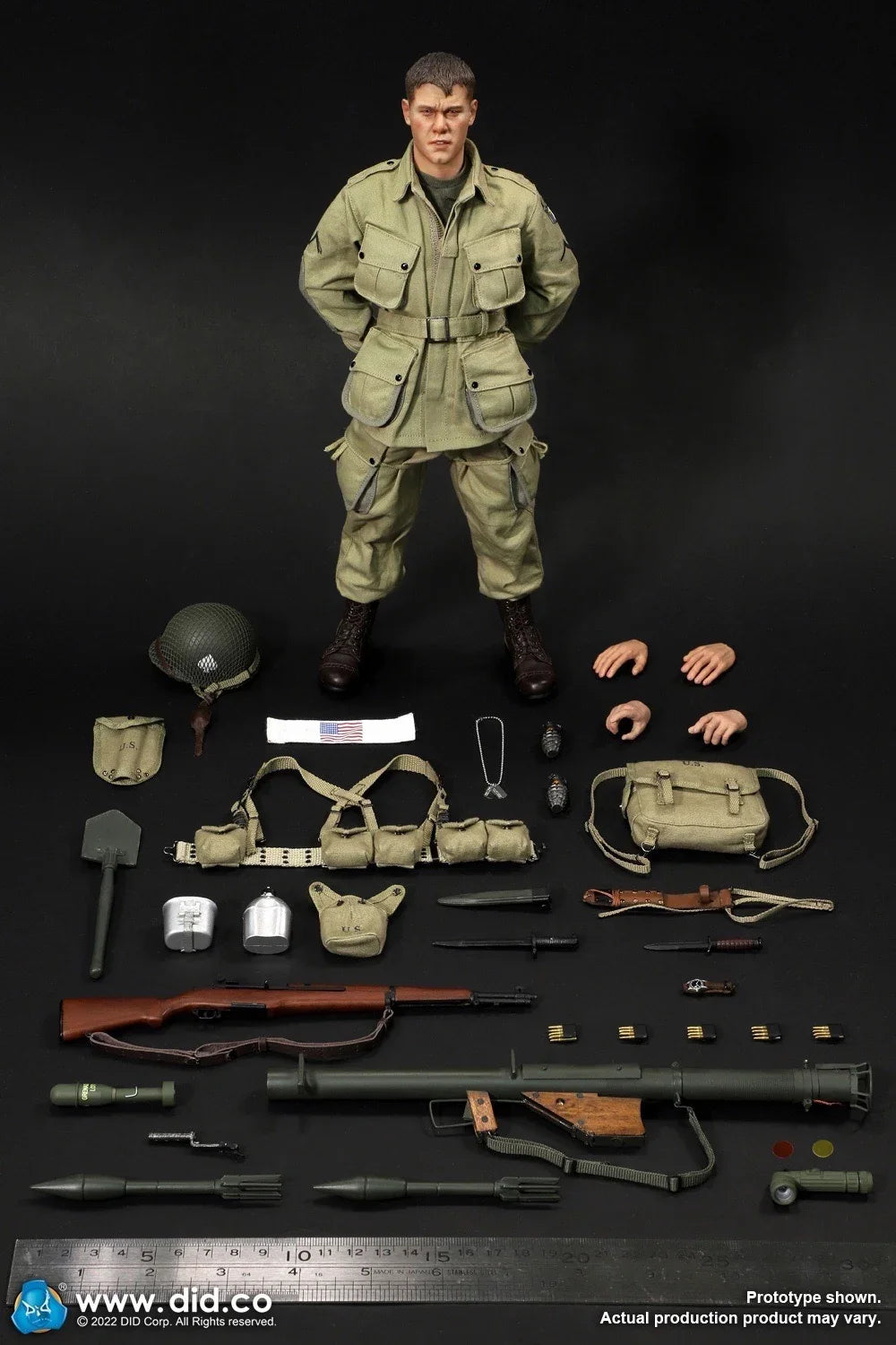 DID A80161S 1/6 Men Soldier WWII US 101St Airborne Division Ryan Full Set 12'' Action Figure Model Best Military War Collection