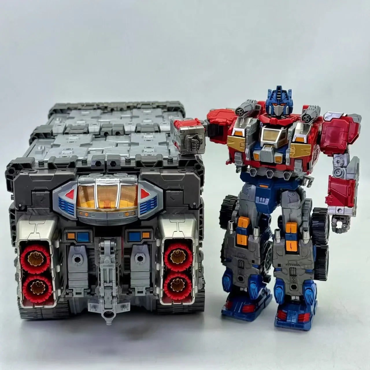In Stock POP-01 Transformation Diaclone Color 18cm POP01 KO DA-65 Original O.P Commander Assembly Action Figure Toys Gift
