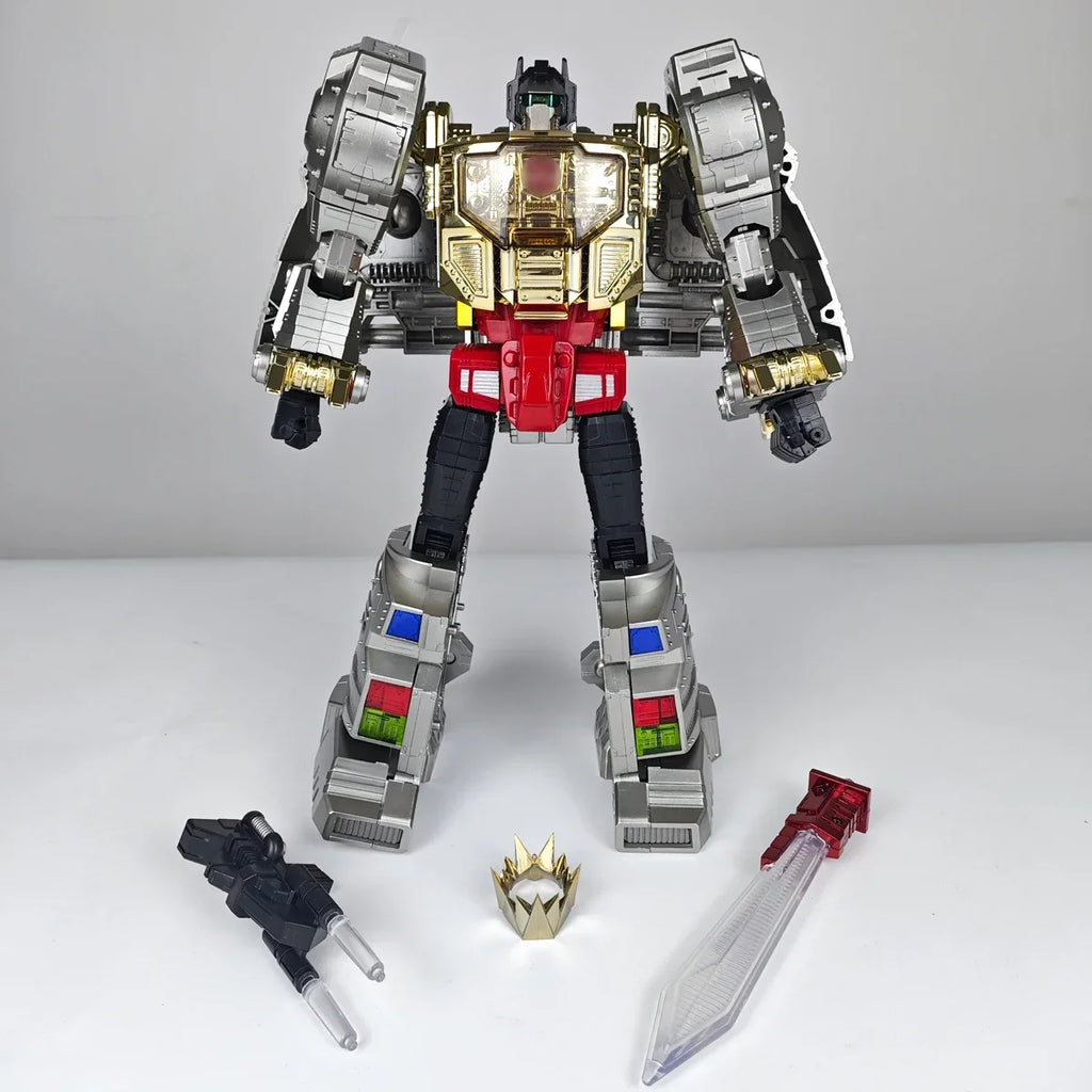 Grimlock Mp-08 Transformation Toy Mp08  Metal Color Enlarged Ko Version 29CM Action Figure Collection Desk Toys