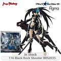 Max Factory Original FIGMA Black Rock Shooter  Series SP041 Black Rock Shooter\SP040 BRSB Anime Action Figure Model Toys