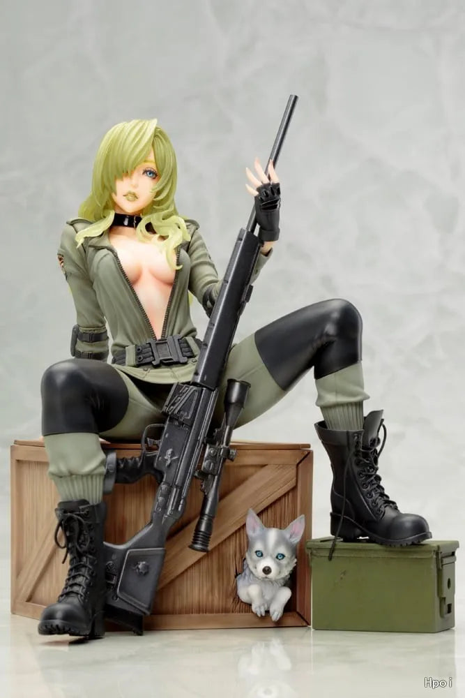 【In Stock】Original Kotobukiya BISHOUJO STATUE Sniper Wolf 1/7 Scale Model Figure Toy Gift