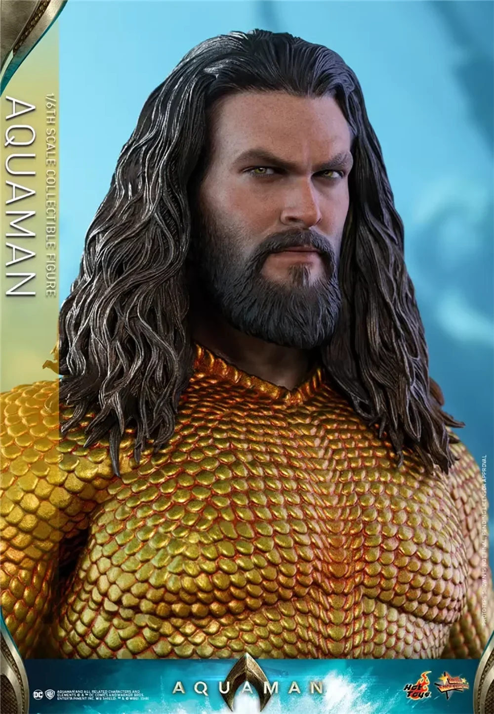 Original HOTTOYS HT 1/6 MMS518 Aquaman 2.0 Arthur Joseph Curry Action Figure Model Toys33CM Collection Decoration Gift