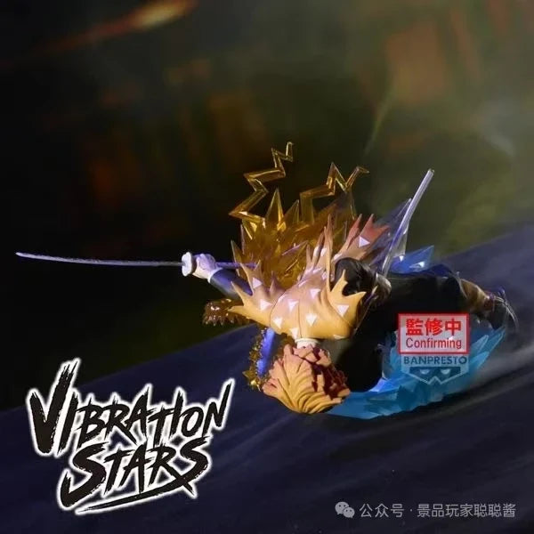 Banpresto Demon Slayer: Kimetsu no Yaiba Anime Kaigaku  & Agatsuma Zenitsu Vibration Stars Action Figure Dress Original Figurine