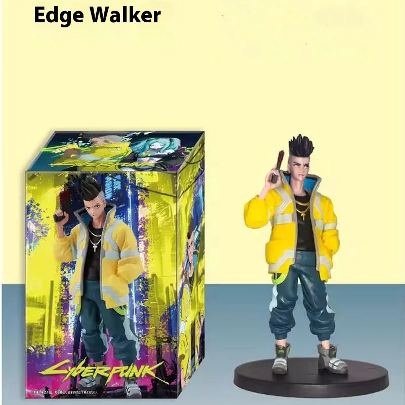 Cyberpunk Edgerunners Rebecca Standing Model High Detail Clear Toy Gift Cool Action Figure Collectible Toys & Hobbies