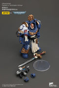 [SF] JOYTOY 1/18 Action Figure Warhammer 40K  Ultramarines Captain in Terminator Armour  Prime Model Toy Gift