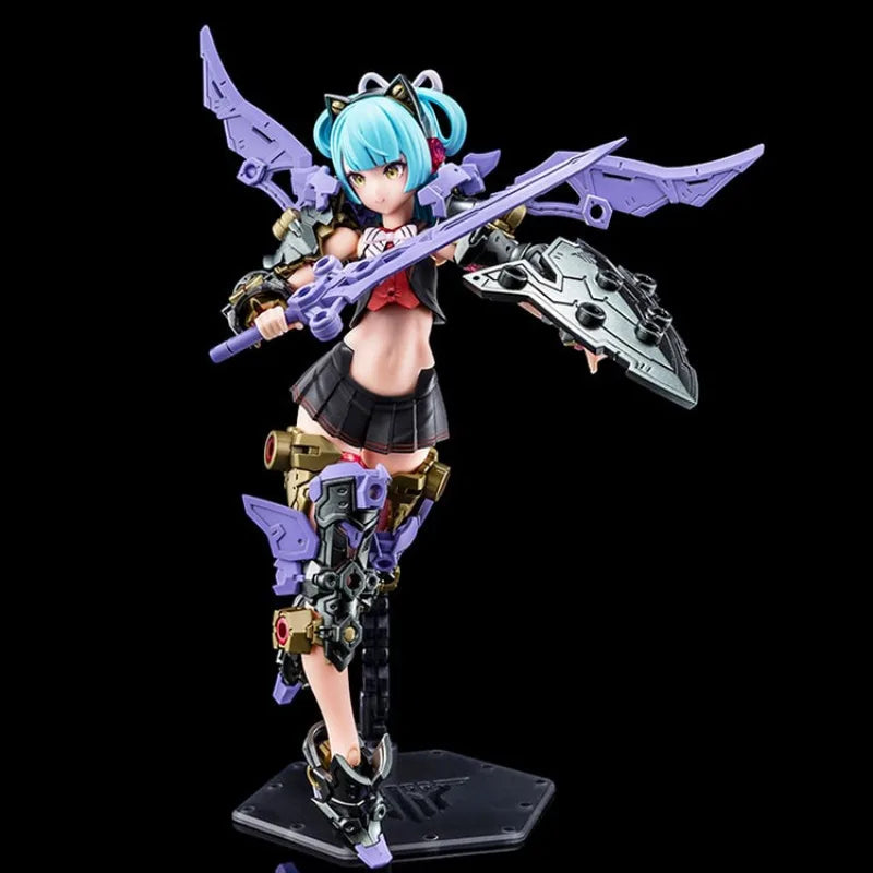 Kotobukiya Original Genuine Megami Device Buster Doll Knight Darkness Claw 1/1 Mobile Suit Girl 16cm Model Action Figure Toys