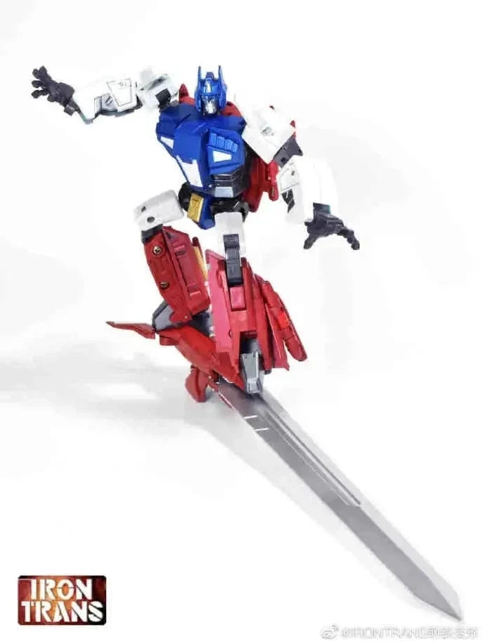 MODEL FANS IN-STOCK Irontrans IR-V01 Star Blade Star Saber Prime Leader Spaceship Transformation Toy Action Figure