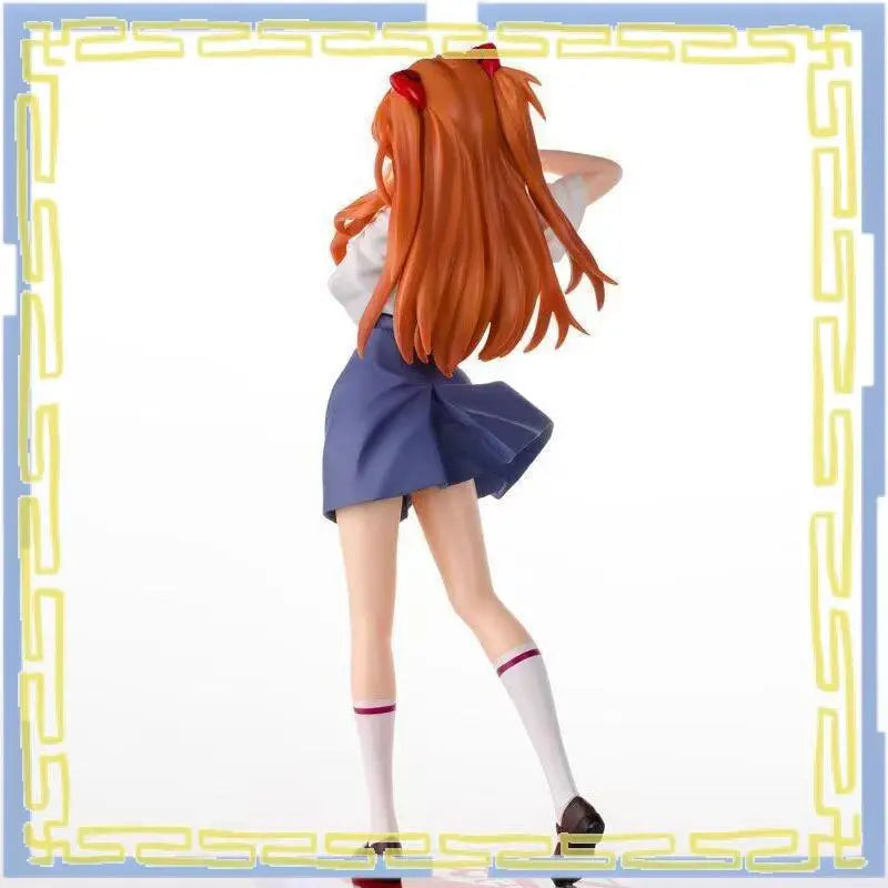 In Stock Genuine Neon Genesis Evangelion Xstellar Asuka Langley Soryu Desktop Ornament Anime Figure Model Collector Toy Gift