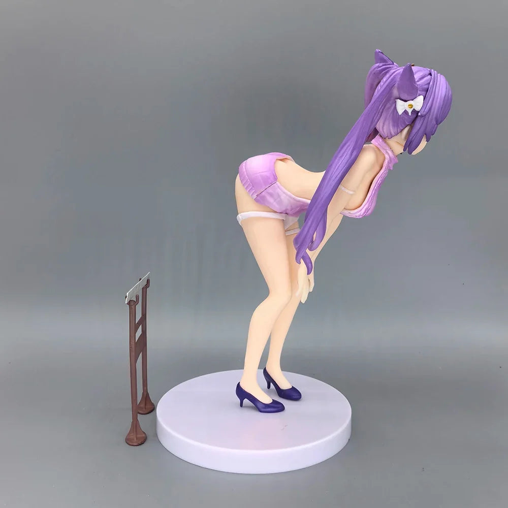 Genshin Impact Figure Keqing KeQueen Ke Qing Cute Anime Girl PVC Action Figure Toy 18cm Game Statue Collection Model Doll Gift