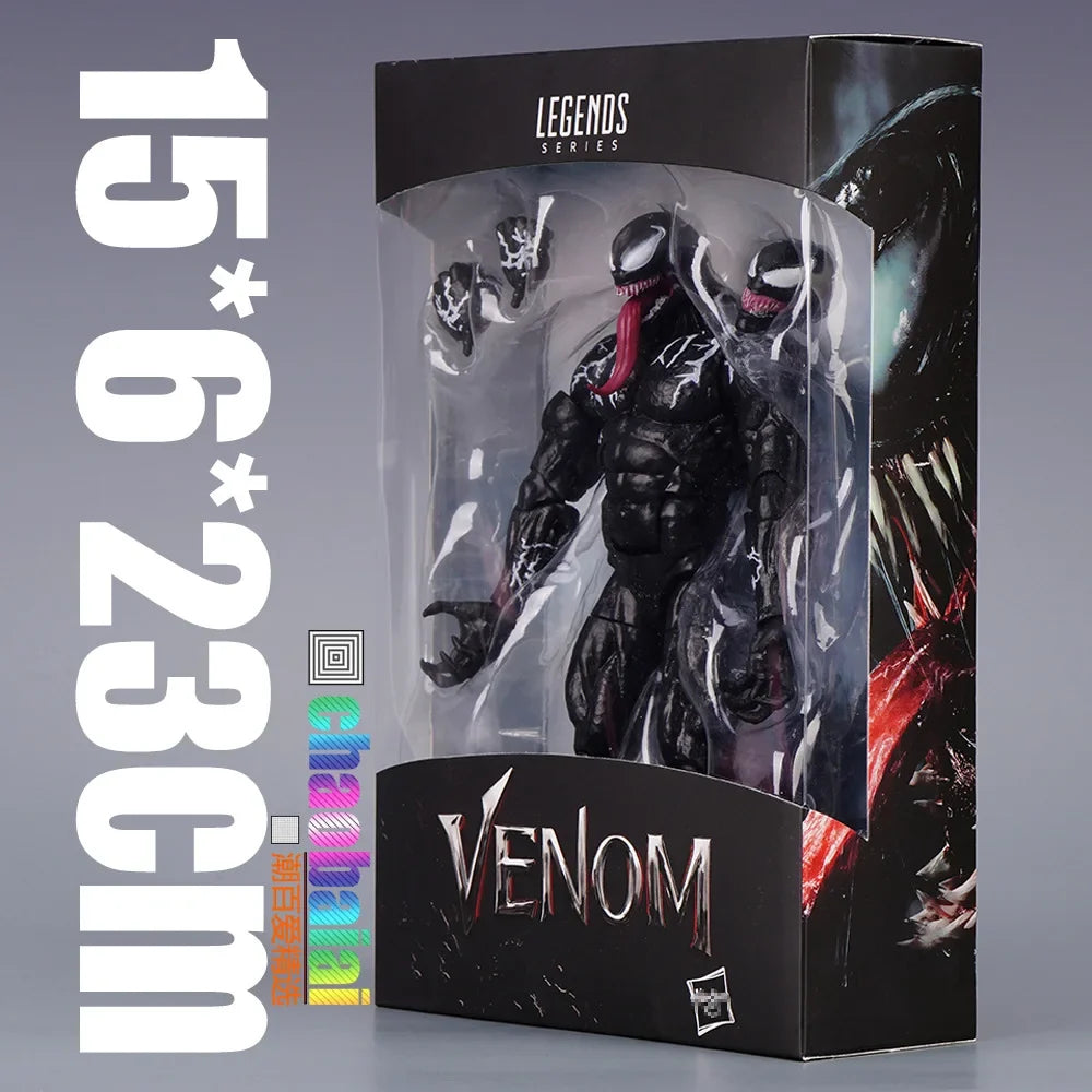 Venom Action Figure 7 Inch And Above Collectible Toy Model Highly Posable Superhero Spiderman Movie Character For Fans