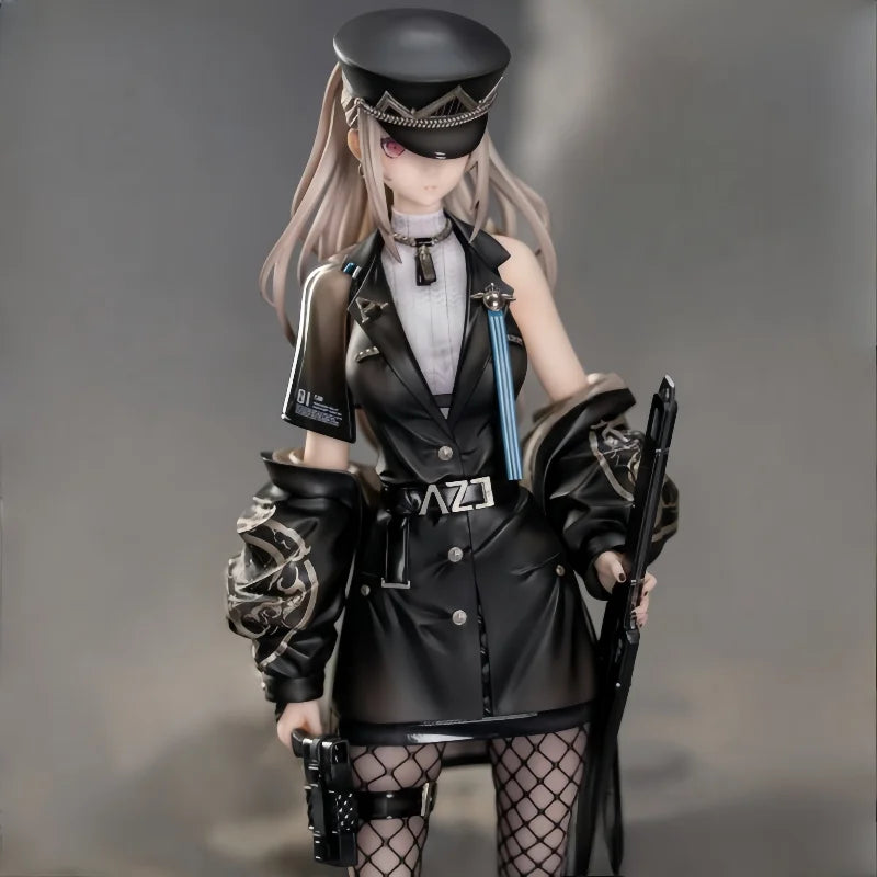 In Stock 25cm Myethos Neco Original Character A-Z:[B] Full Dress Black Uniform Girl Figure Statue Model Anime Collection Gifts