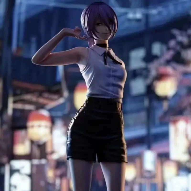 Chainsaw Man Anime Figurine Reze Reese Devil Series Sexy Girl Pvc Statue Action Figure Model For Desktop Decoration Gift