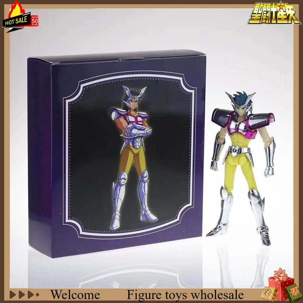 Spot Delivery CS Model Saint Cloth Myth EX Hound Asterion Zodiac Silver Knight Action Figure Toy Collection