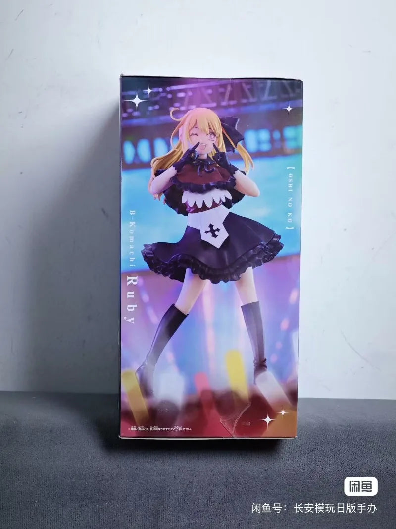 Original Bandai Oshi No Ko Arima Kana Memcyo Hoshino Rubii MEM CYO 17Cm Anime Figure Pvc Model Toys Kawaii Doll Collectible Gift