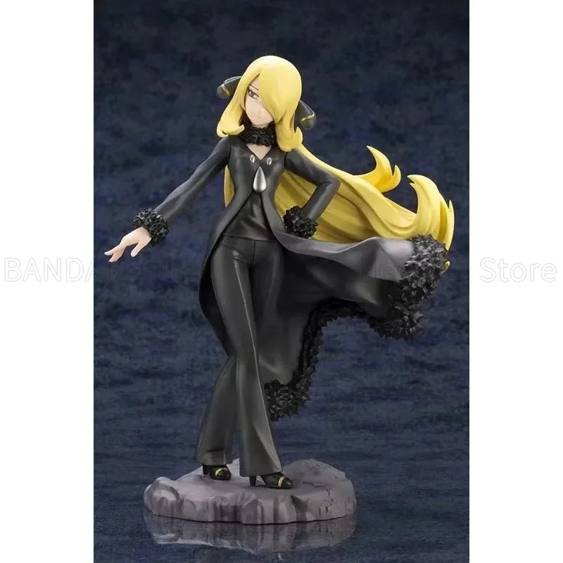 Hot Sale Original Kotobukiya Pokemon Figure Series SHIRONA with GABURIAS 1/8 Scale Pre-Painted Figure Anime Toy Collection Model