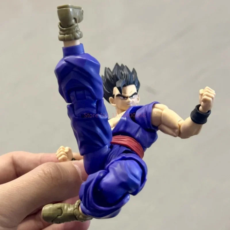 New Arrival Dragon Ball Z Ultimate Gohan Shf Replica Action Figure Pvc Statue Desktop Decoration Collecte Kid Birthday Toy Gifts