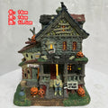 Halloween Dekoration Lemax Keramik Nachtlicht Haus Das Haus des Mörders Figur Architektur Szene Ornament Heimdekoration Geschenk
